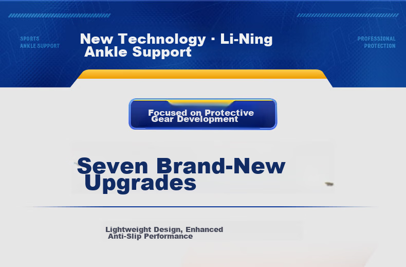 Li-Ning Children's Ankle Brace, Youth Sports Warm Ankle Protector, Foot Ankle Sleeve, Anti-Sprain Protection Gear, Soccer Ankle Strap 7