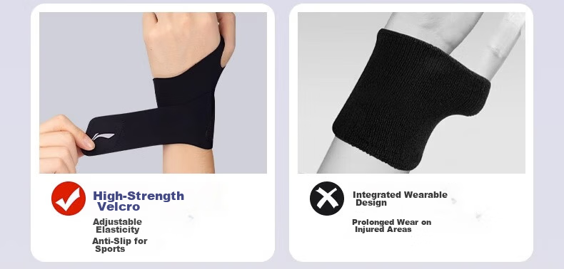 Li-Ning Wrist Guard, Fitness Strain Prevention, Thin Sports Wrist Support for Badminton And Volleyball, Tendonitis Protection, Bench Press Compression Brace 12