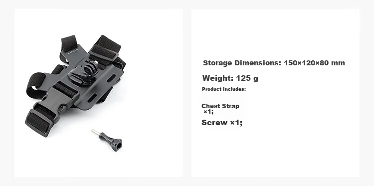 MAXCAM Mount Clamp Accessory for DJI Osmo Action 6/5/4 Sports Camera Bicycle Electric Mountain Off-road Motorcycle Riding Holder 12