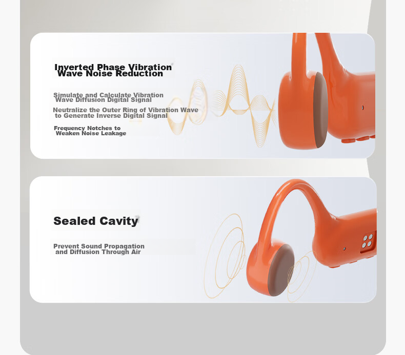 Yuanshi Beta Pro Bone Conduction Swimming Headphones, Non-In Open-Style Sports Bluetooth Headphones, IPX8 Waterproof, 32GB Memory MP3, for Running, Cycling And Fitness 12