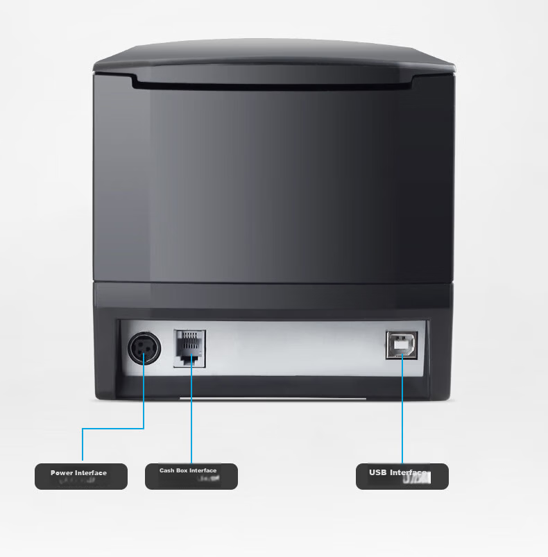 XINYE XP-365B Thermal Label Barcode Adhesive Printer for Milk Tea Shops, Supermarkets, Retail Price Stickers, QR Codes, Certificates, Clothing Tags, Warehouse Logistics USB 8