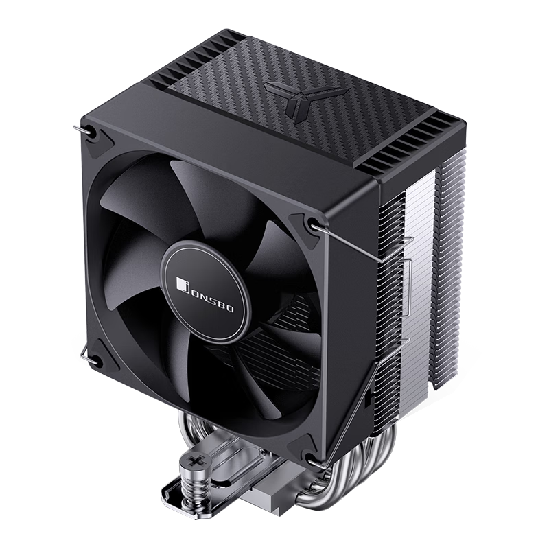 JONSBO CR-1000EVO ARGB White CPU Air Cooler (Nickel-plated 4 Heat Pipes/ARGB Sync/PWM Fan/Multi-platform/Includes Thermal Paste)