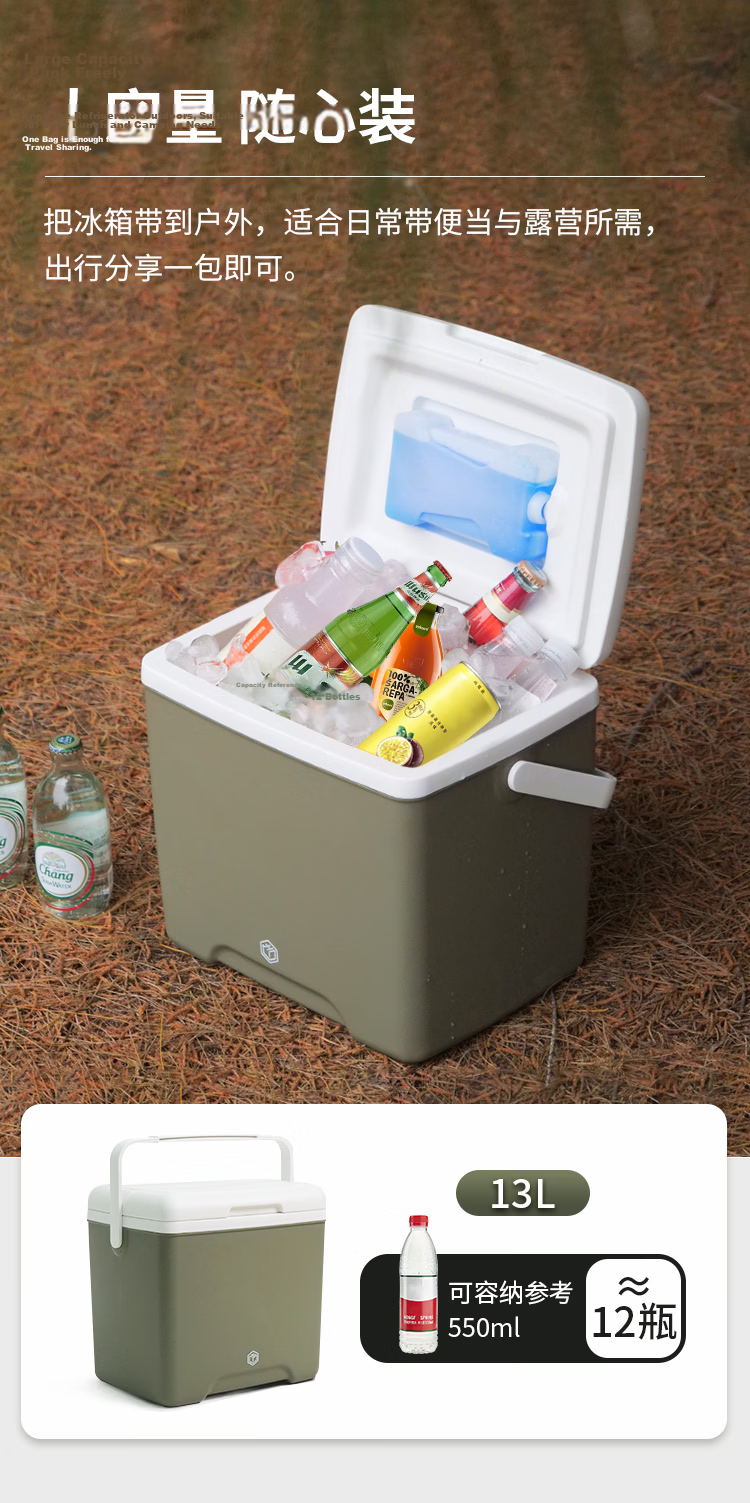 JD Original Car Outdoor Wheeled Cooler Box for Camping, Picnics, Cold Storage, Food Delivery with Wheels And Ice Packs, 30L 4