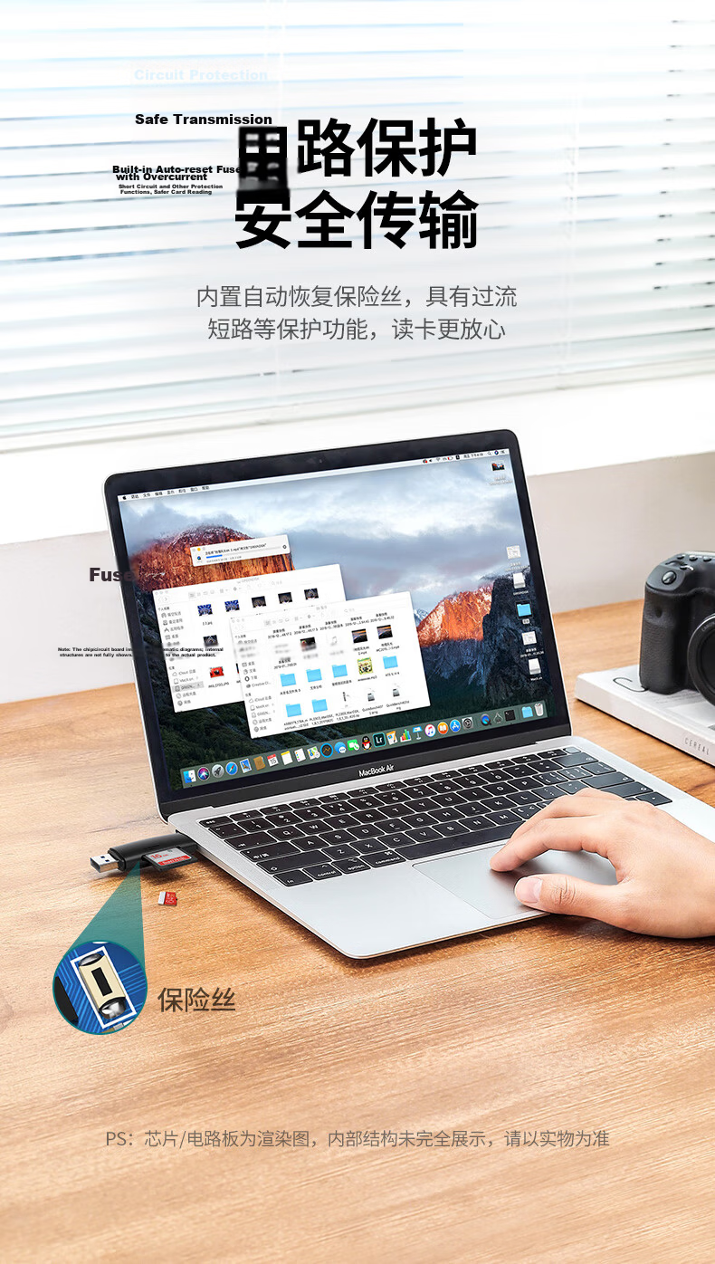 UGREEN USB/Type-C High-Speed Card Reader SD/TF Multi-Function Compatible with Computers/Tablets/Smartphones/iPhone 17/16 Supports Camera CCD Surveillance Memory Cards 3