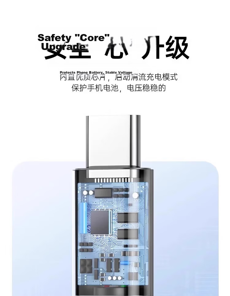 3-in-1 Data Cable 6A Fast Charging 100W Multi-Charger Cable Compatible with iPhone Apple Type-C Huawei Xiaomi Car Charger 1m 6