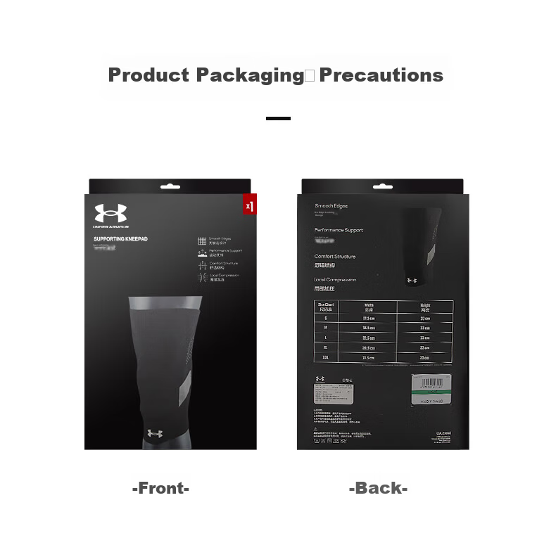 Under Armour Knee Pads for Warmth, Basketball Running Sports Equipment, Meniscus Support Compression, Sports Protective Gear for Men And Women, Pink XXL 17