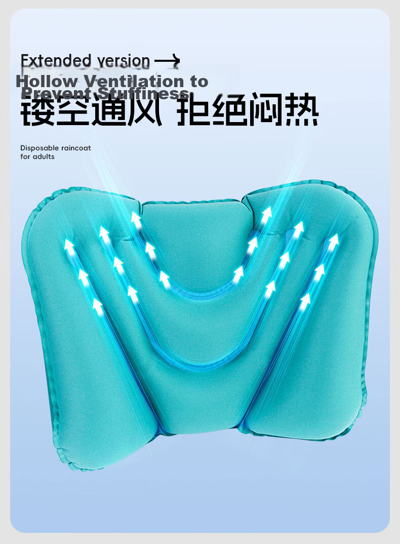40,000 Kilometers Inflatable U-Shaped Travel Neck Pillow Portable Car Airplane U-Shaped Neck Support Press-Type Pillow for Travel 10