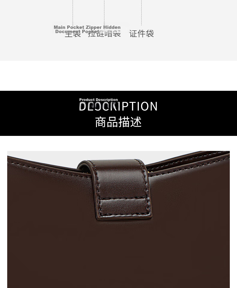 C.BANNER Leather Women's Chain Shoulder Bag Crossbody Underarm Bag Luxury Birthday Gift for Girlfriend Wife 6