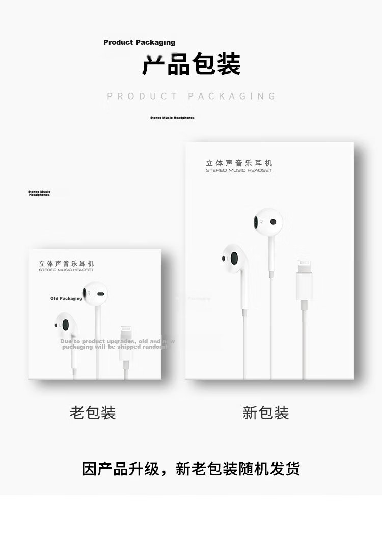 ENKOR Wired Earphones Semi-In Style Compatible with Apple IPhone 15/16/17 Pro Max/Plus/Air, Type-C Interface USB-C Series for Tablets And Smartphones 14