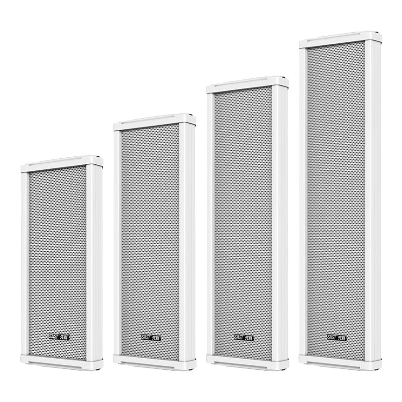 SAST 40W Outdoor Waterproof Column Speaker, Wall-Mounted Speaker for Indoor And Outdoor Use, Constant Voltage Speaker for Schools, Shops, Campus Background Music, Public Address System Loudspeaker System Speaker
