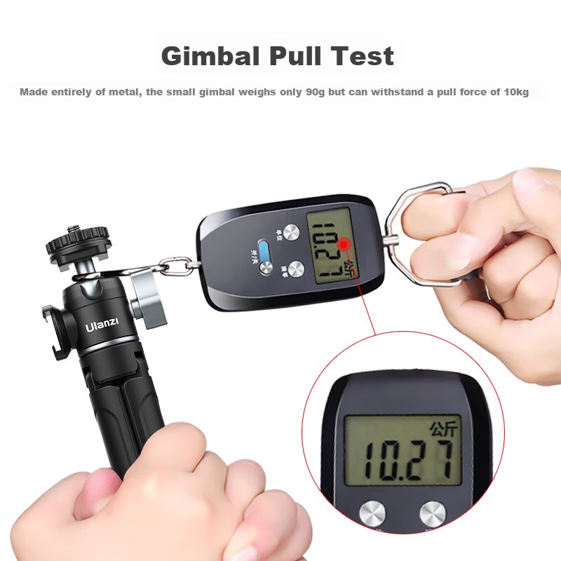 Ulanzi CO82 Adjustable Damping Knob Snail Head Tripod Micro Single DSLR Camera Cold Shoe Mount Arca-Swiss 1/4 Screw Rabbit Cage Base Camera Rig Accessory 2