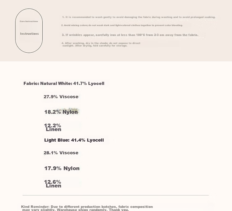 Demana [Simple Life] Spring and Autumn Lightweight Oxygen Linen Lyocell Blend Elegant V-Neck Ribbon Pocket Sleeve Women's Shirt 10