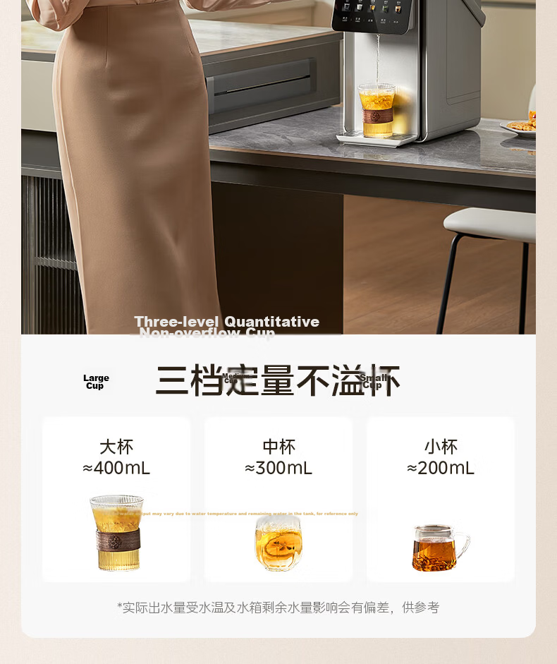 Midea Xiaomofang Plus Instant Hot Water Purifier, Baby-Friendly Grade 316L Electric Kettle, Smart Air-Cooled 5L Household Insulated All-In Detachable 32FPro 22