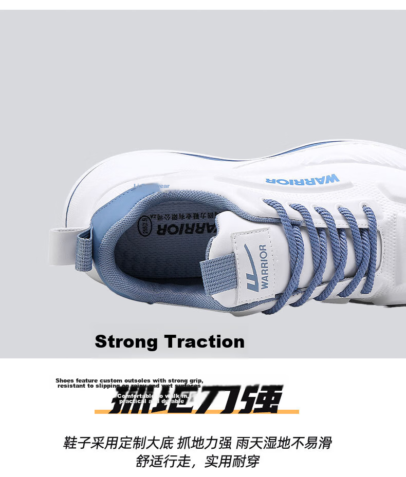 Warrior Official Men's Summer 2026 New Casual Running Shoes Comfortable Dad Sneakers Men's Sports Shoes Beige Red Size 39 7