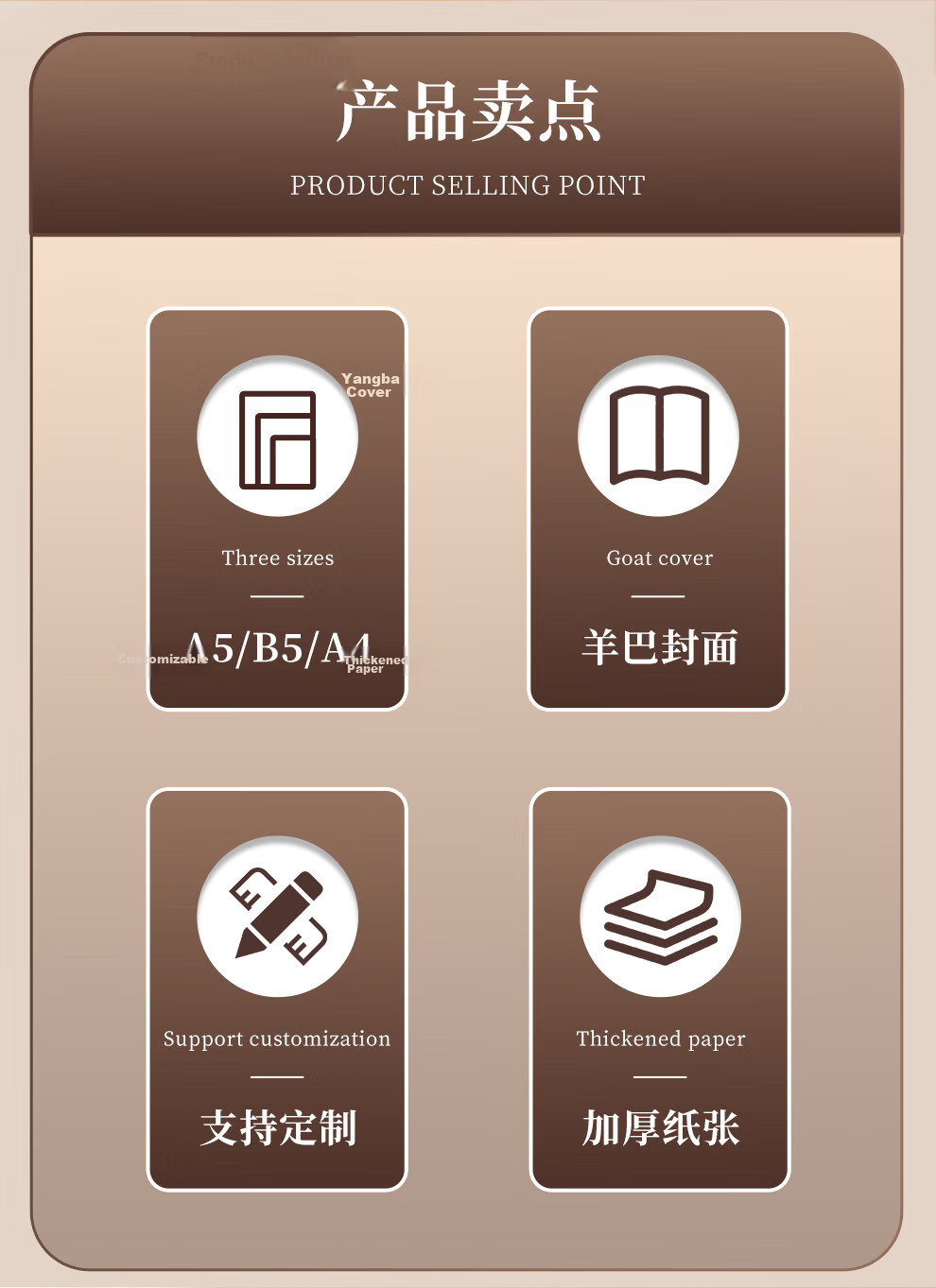 Jiaranheng Business Notebook High-Quality A5 Vintage Sheepskin Leather Journal Diary Softcover Office Stationery Meeting Notes Black 2