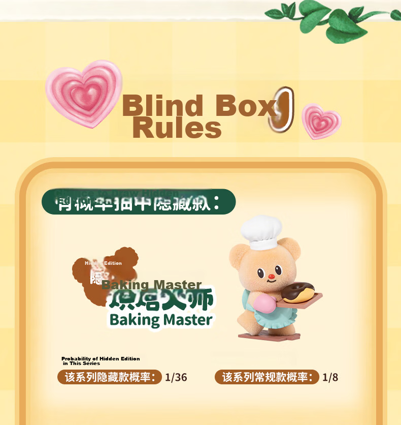 Funism Butter Bear Business Day Blind Box Figure Official Merchandise Desktop Decoration Birthday Gift Single Box 23