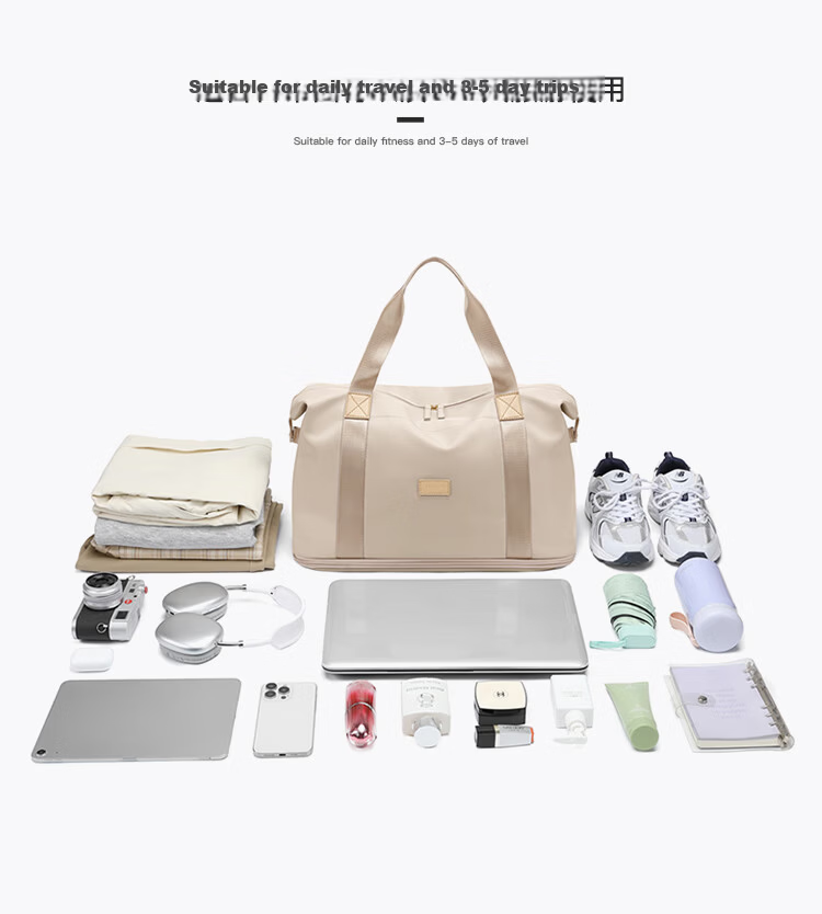 POLO Expandable Travel Bag for Women Travel Storage Bag Gym Bag Short Trip Business Handbag Birthday Gift for Girlfriend 9