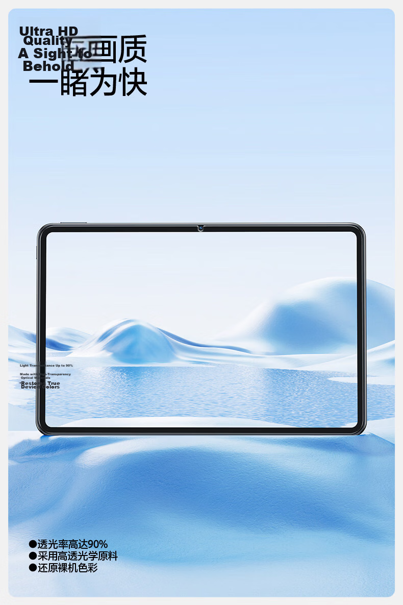Shanmo Tempered Glass Screen Protector for Huawei MatePad Pro Max 13.2-inch 2026 Model Full Screen HD High Transparency Anti-Fingerprint Tablet Film 18