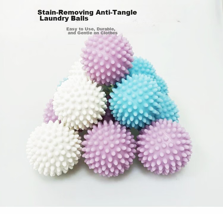 Fan Ye Anti-Tangle Laundry Balls Set of 10 Fabric Care Washing Machine Lint Remover Balls 3