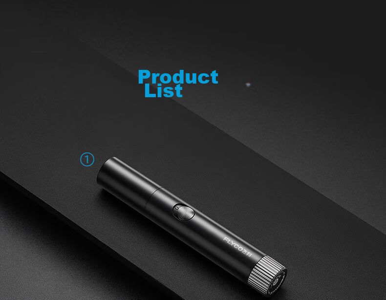 FLYCO Electric Nose Hair Trimmer FS5605 Nose Hair Cutter Nasal Cleaner Ear Hair Groomer Gift for Men and Women 19