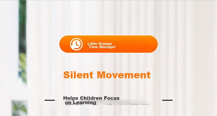 Perfect Score Little Scholar Orange Visual Timer Learning Dedicated Children's Self-Discipline Time Manager Timing Reminder Back to School Season 11
