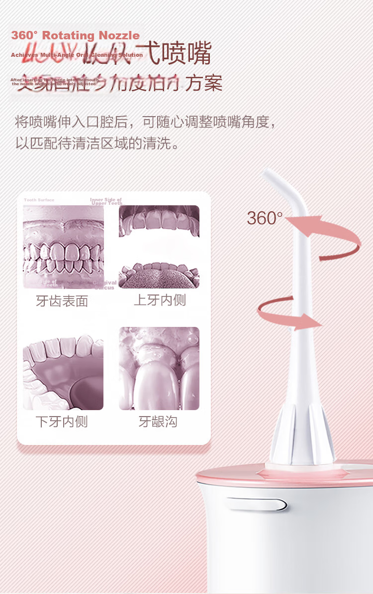 Panasonic Water Flosser Oral Irrigator Dental Cleaner Portable Beginner Gift for Girlfriend Couples JDJ1 14