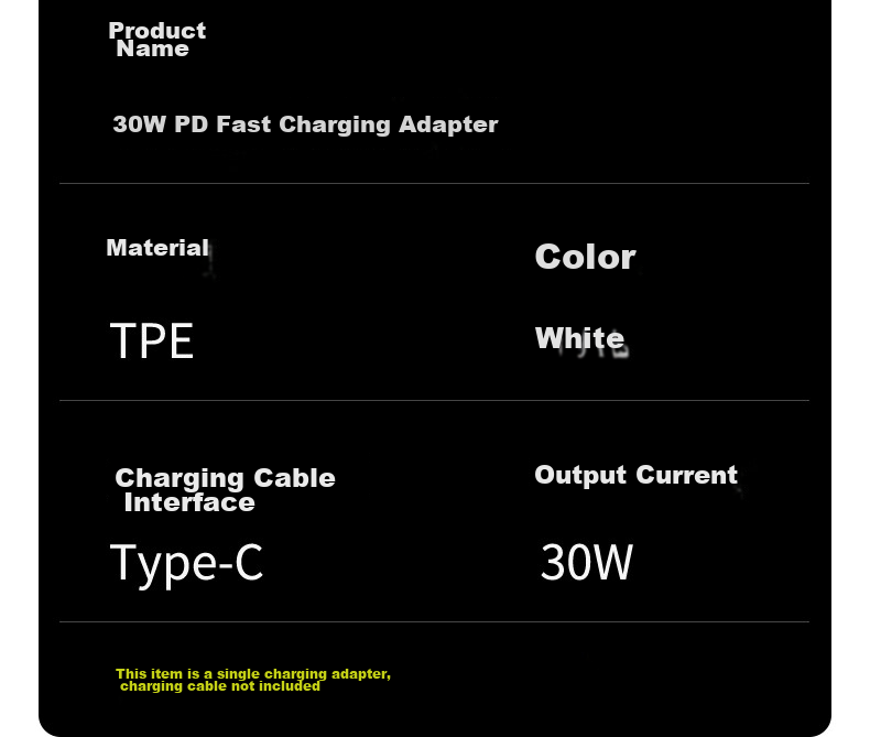 Masentek PD30W Fast Charger Adapter for Apple iPhone 18/17/16/15/14/13 Pro Max/12/11 Plus Tablet Type-C Cable 20/40W 19