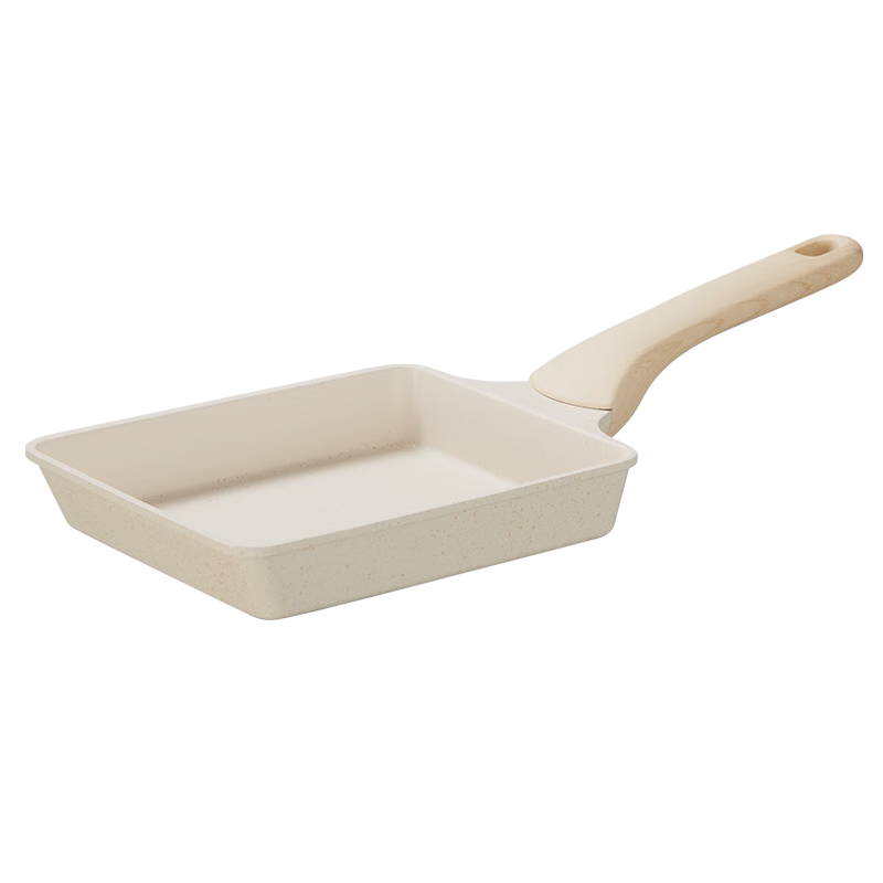 Chuida Huang Titanium Non-Stick Tamagoyaki Pan Japanese Egg Frying Pan Steak Pan Small Flat Pan 19*14cm