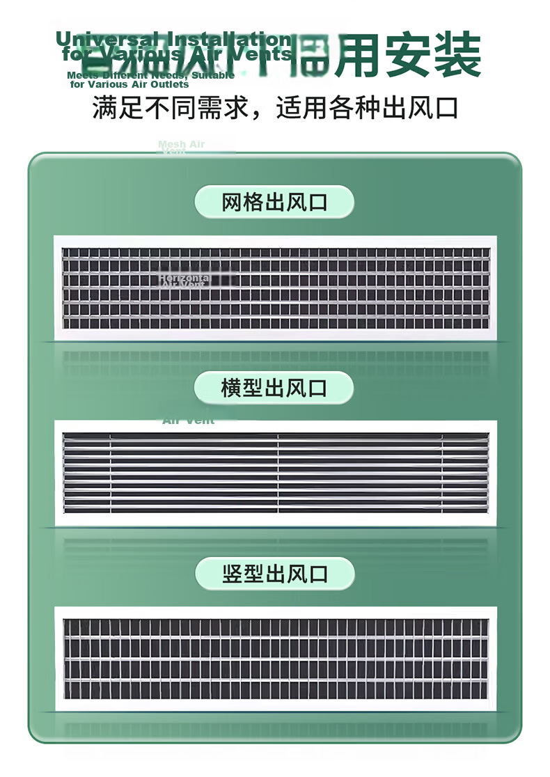 XIAO HUANG HOU Central Air Conditioner Wind Deflector Shield Anti-Direct Blow Panel Ceiling Unit Air Guide Cover Office Postpartum Universal Side Mount 80cm 11