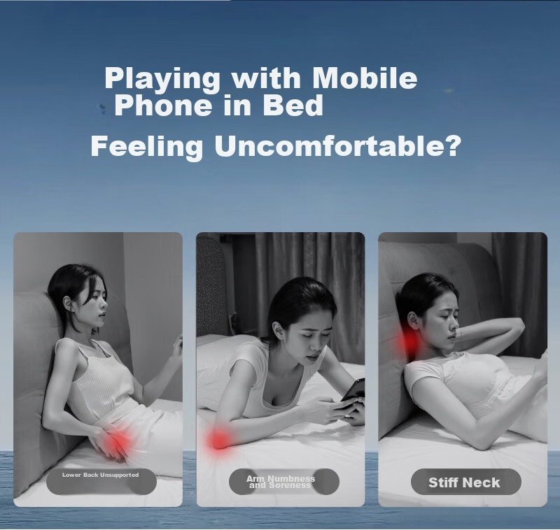 Yu Zhaolin Multifunctional Prone Sleeping Pillow Bed Backrest Cushion Adult Mobile Phone Pillow Prone Pillow Bedroom Companion Cushion 2