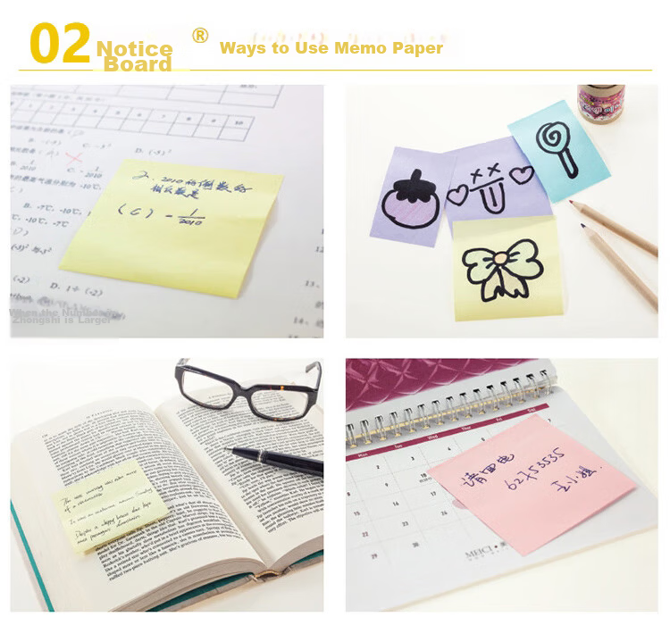 3M Sticky Notes, 2 Packs Large Size, 127×76mm, Memo Pads/Note Paper/Notepad, Office Supplies, School Stationery, 655P-GR (Green) 2