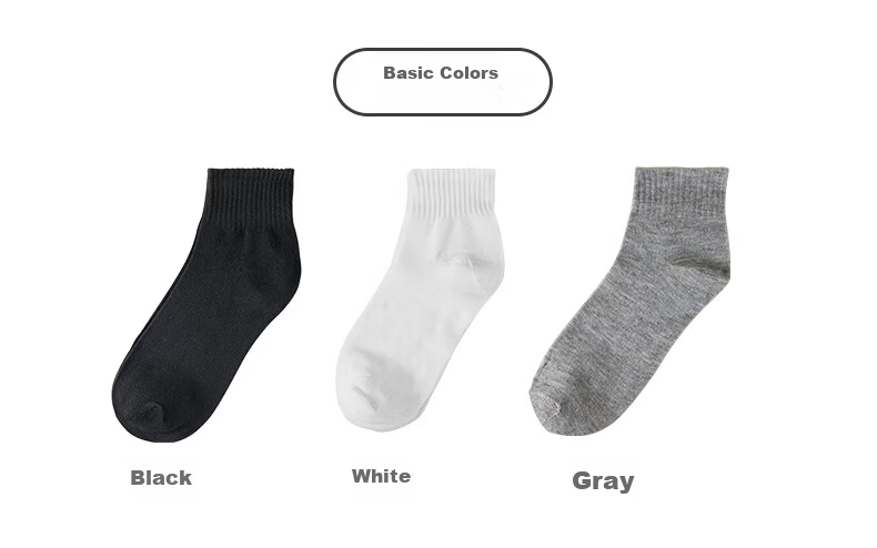 JOYTOUR Disposable Compression Socks for Men And Women, Travel-Friendly Portable Accessories, Black Unisex Short Tube Style, 5 Pairs Per Pack 12