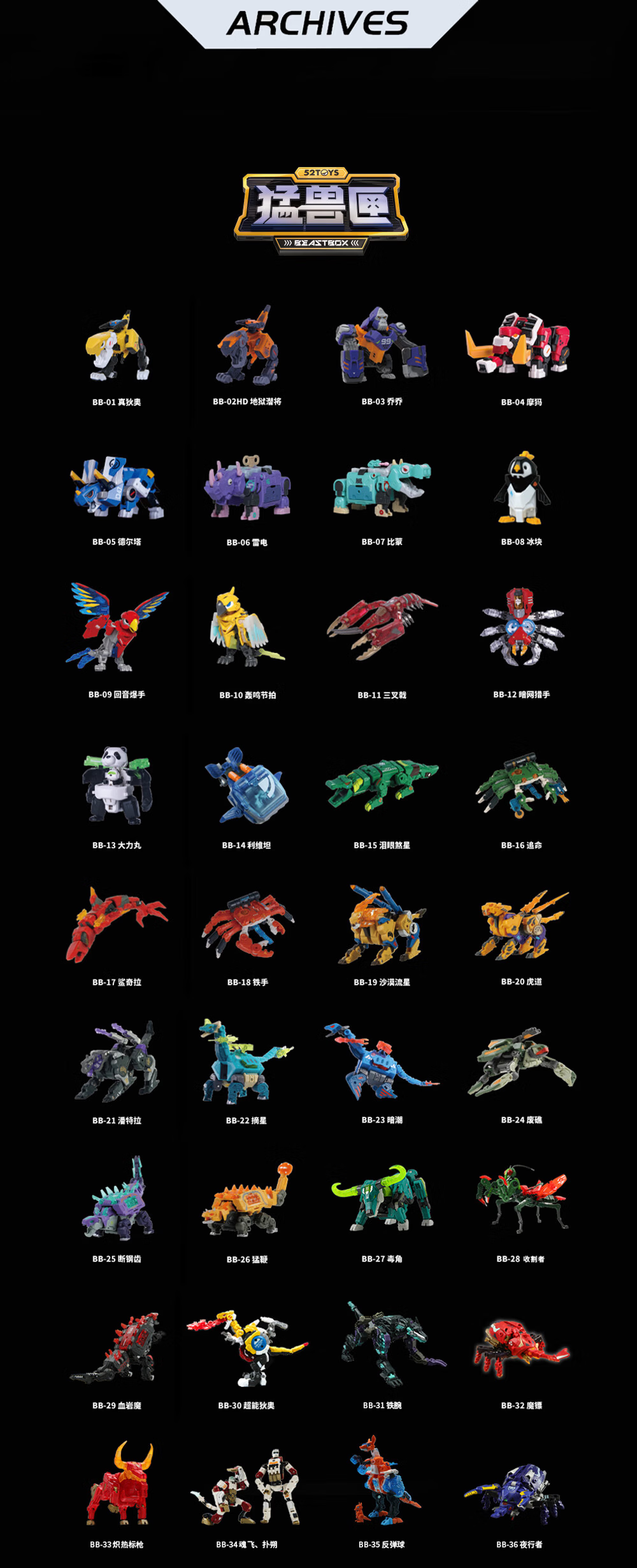 52TOYS Mengshou Xia Yan Shu Shi - Ice Magic Master Set Mecha Transforming Assembly Toy for Ages 14 And Up, Mid-Autumn Festival Gift 10