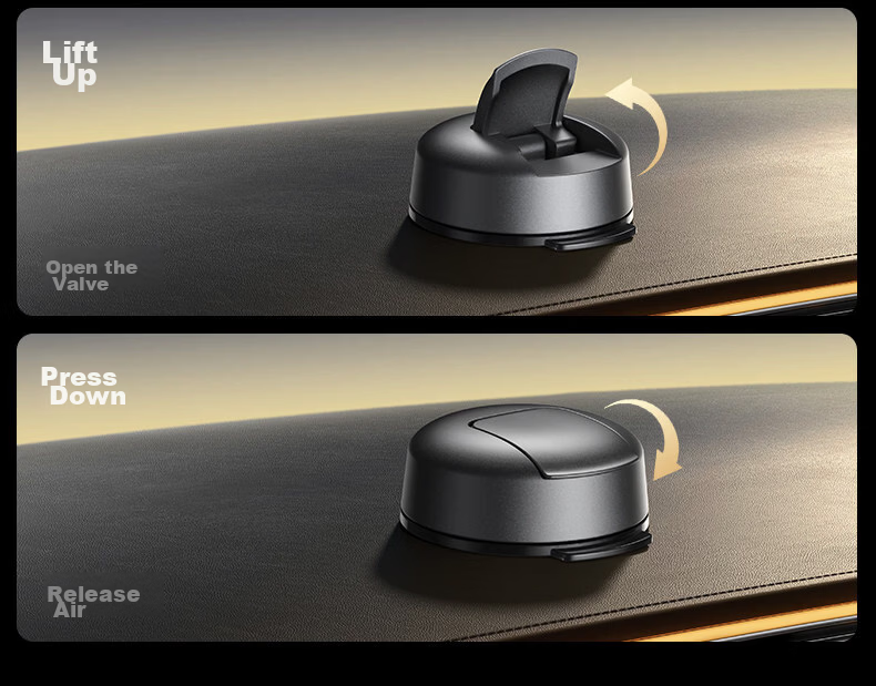 BASEUS Car Phone Holder Vacuum Suction Cup Dashboard Mount Universal Car Navigation Stand 2026 New Model 10