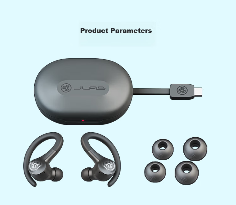 JLab GO Sport+ Bluetooth Sports Earphones, Outdoor Cycling Running Wireless Earphones, In-Ear Call Noise Reduction, Long Battery Life, IP55 Dust And Water Resistant, Sand Color 17