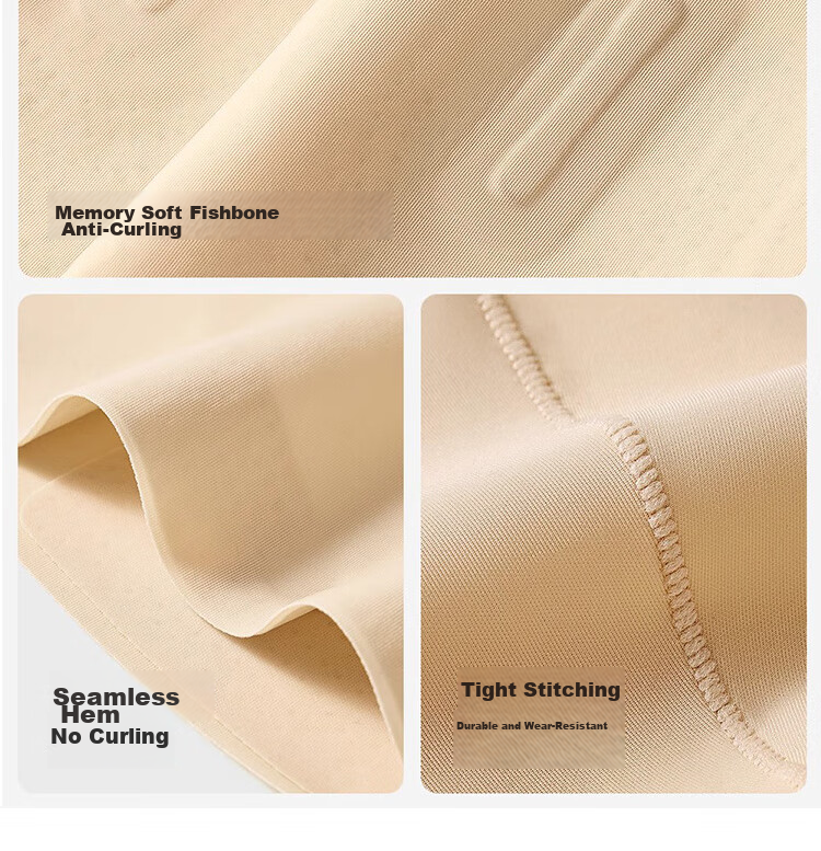 GRACEWELL 10D Ice Skin Tummy Control Hip Lift Seamless High Waist Slimming Safety Shorts Thin Summer 17
