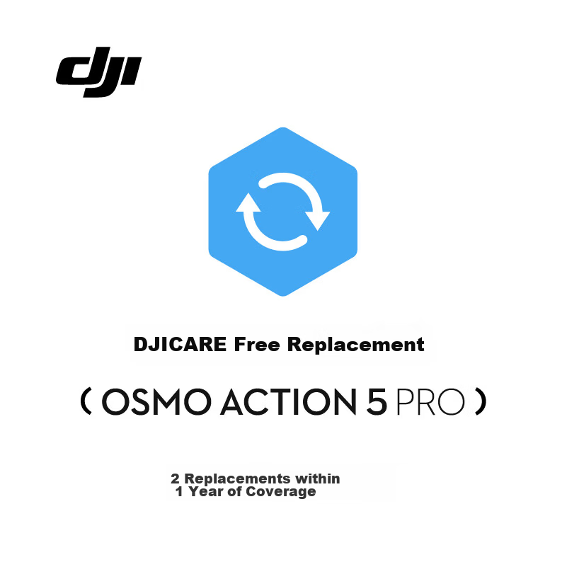 DJI Osmo Action 5 Pro 1-Year Swap Physical Card Edition