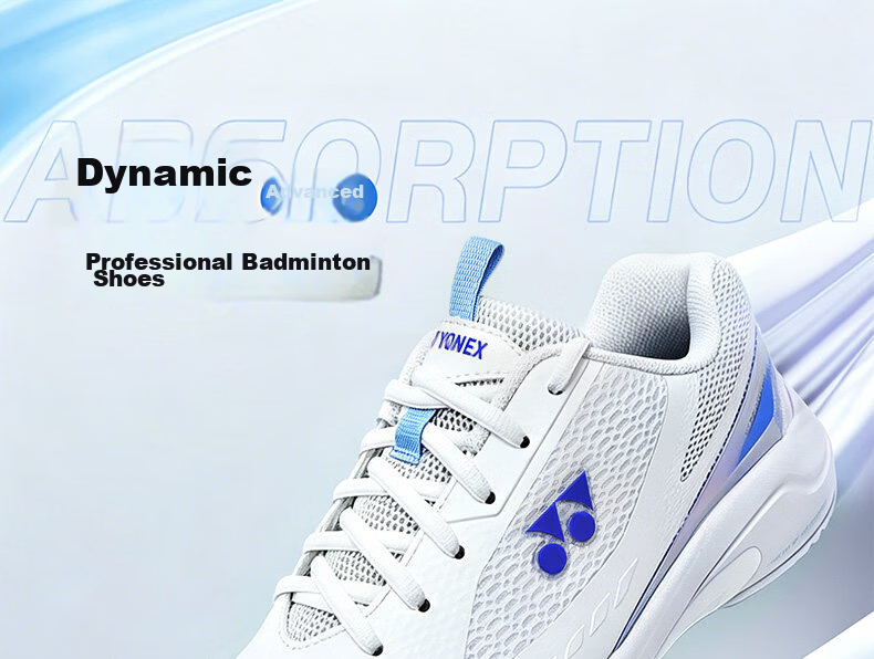 YONEX Badminton Shoes for Women, Non-Slip, Wear-Resistant, Shock-Absorbing Sports Shoes SHB620CR White/mint Color Size 36 1