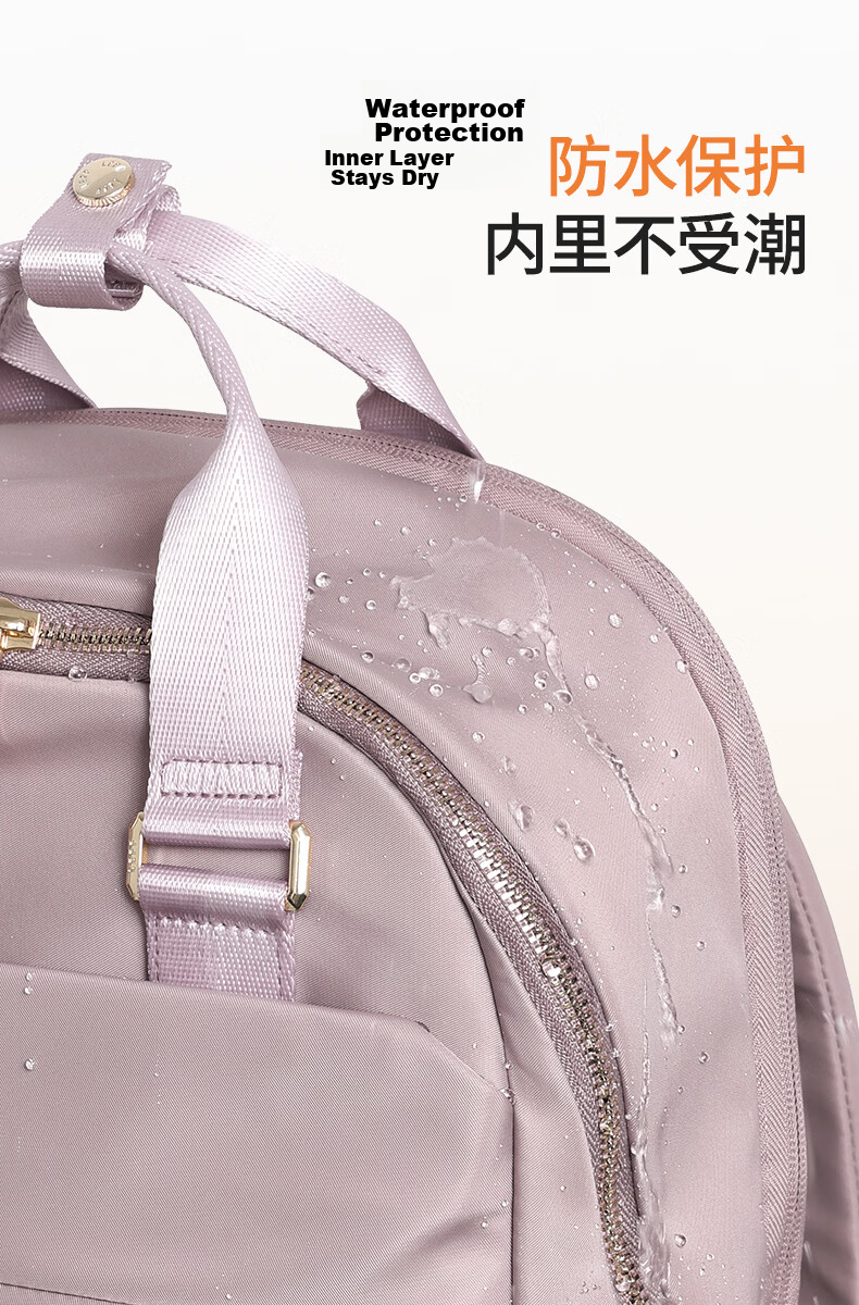 Laif Women's Fashion Large Capacity Backpack 15-inch Laptop Bag Lightweight Travel Bag Birthday Gift 15