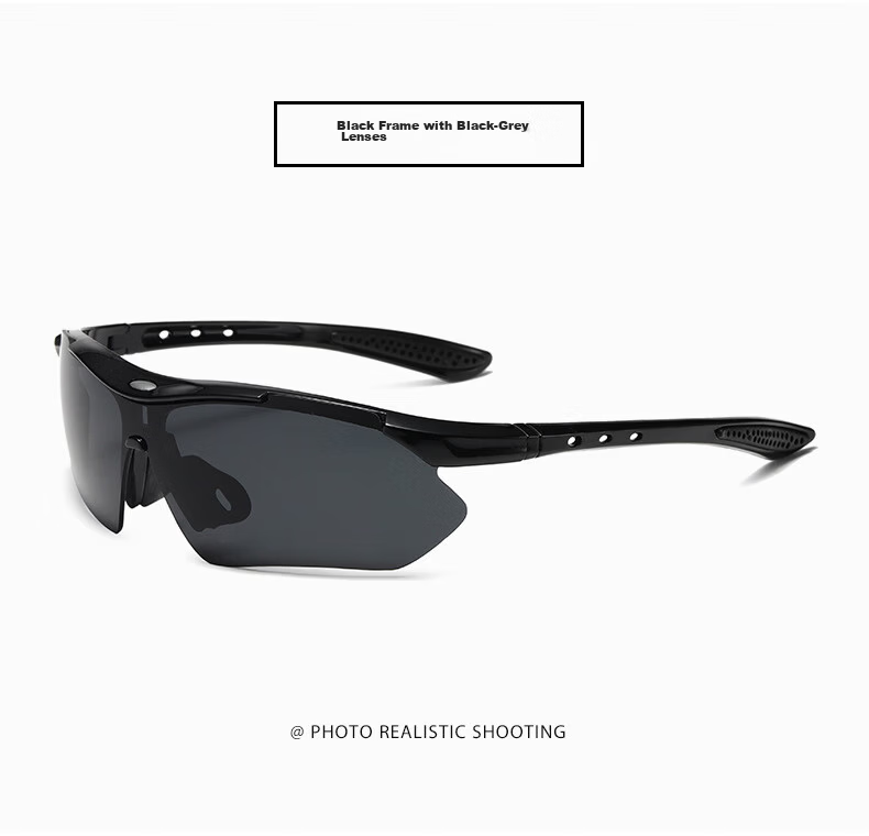 LESCA LUNETIER Marathon Glasses, Ultra-Light Running Professional Sunglasses, Outdoor Sunglasses for Cycling, Trendy Windproof Goggles for Men And Wome 22