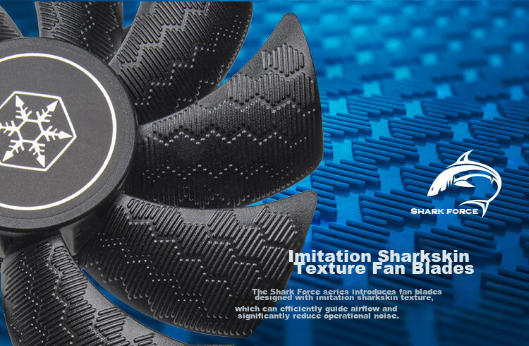 Silverstone 12CM Armor-Piercing Bullet Computer Case Cooling Fan AP120i (Straight Long Air Duct/efficient Heat Dissipation/high Air Pressure/low Noise) 3