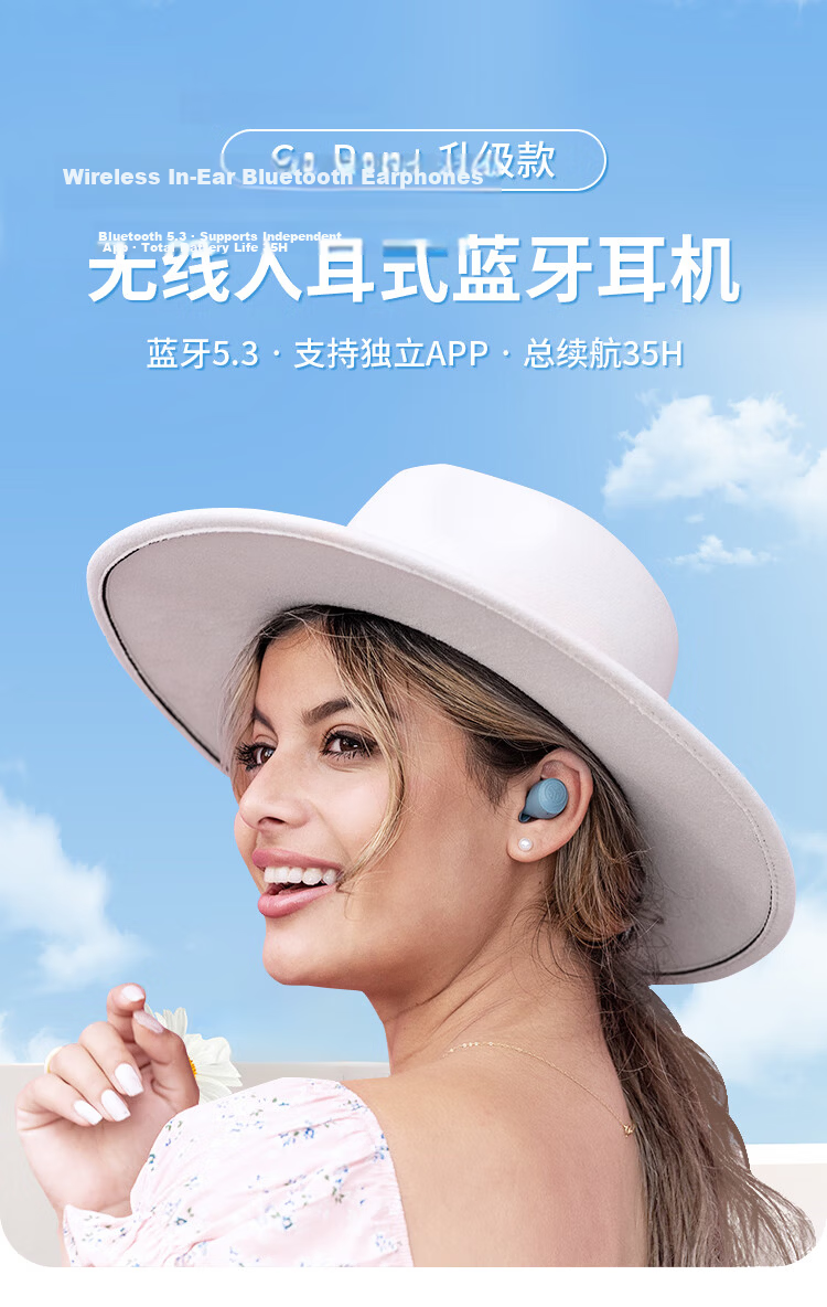 JLab GO Pods ANC True Wireless Noise-Cancelling Bluetooth Earphones In-Ear Gaming Sports Music Headphones Compatible with Android And Apple Phones Gift Clove Purple 1