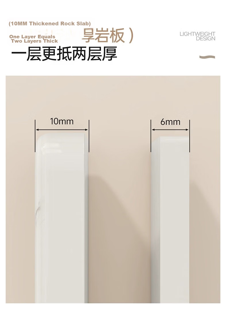 Millennium Huafu Luxury Living Room Coffee Table 2026 New Rock Slab Coffee Table Small Apartment Home Gray 60 White 80 Black 10