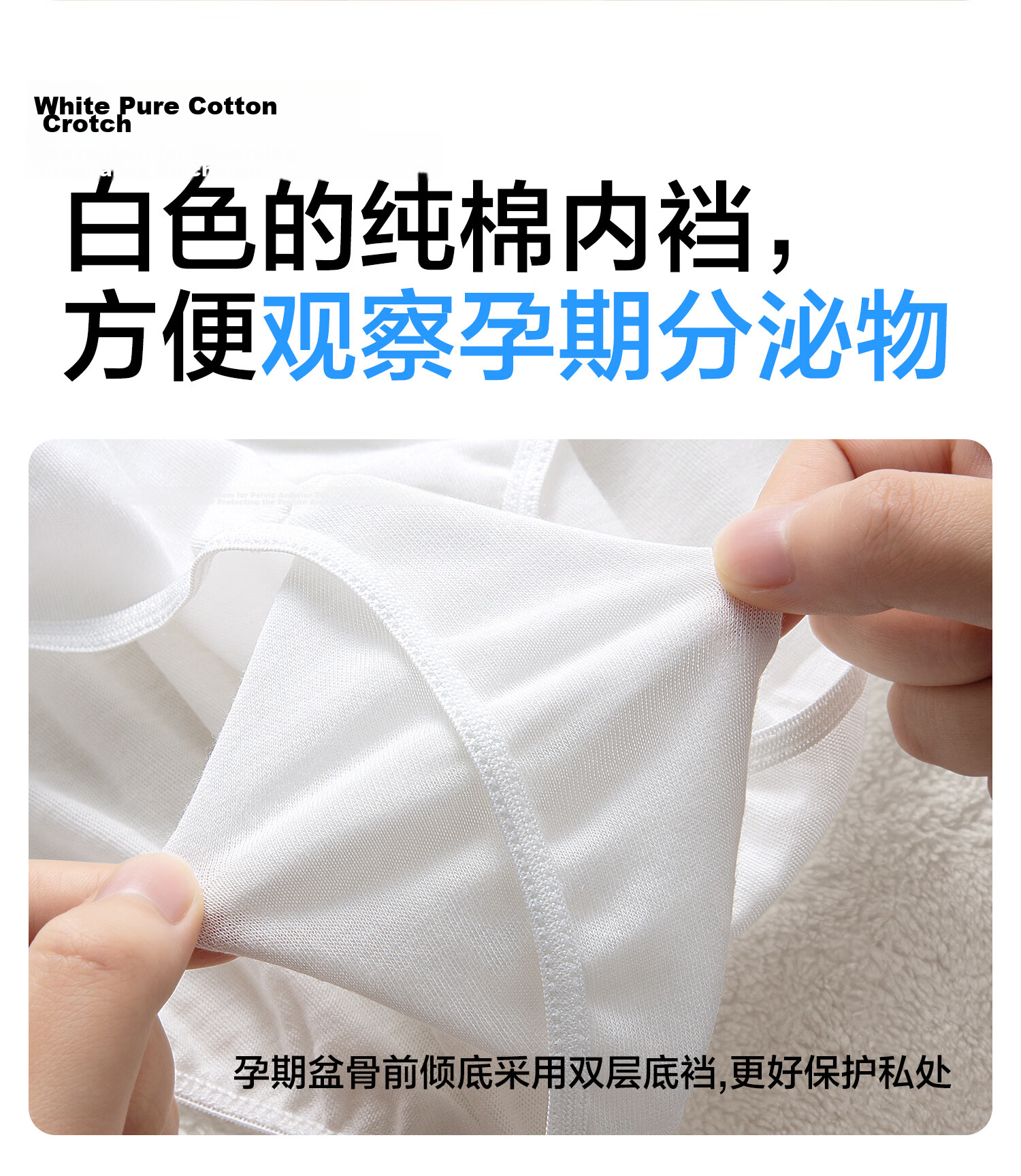 BADIGAO Disposable High-Waist Cotton Maternity Postpartum C-Section Underwear Shorts Day-Use 5XL 13