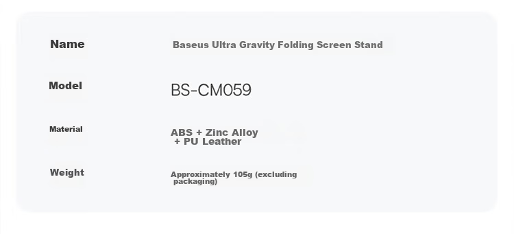 BASEUS Foldable Screen Car Phone Holder Air Vent Tablet Stand for Huawei Mate X5 X6 Xiaomi Oppo 22