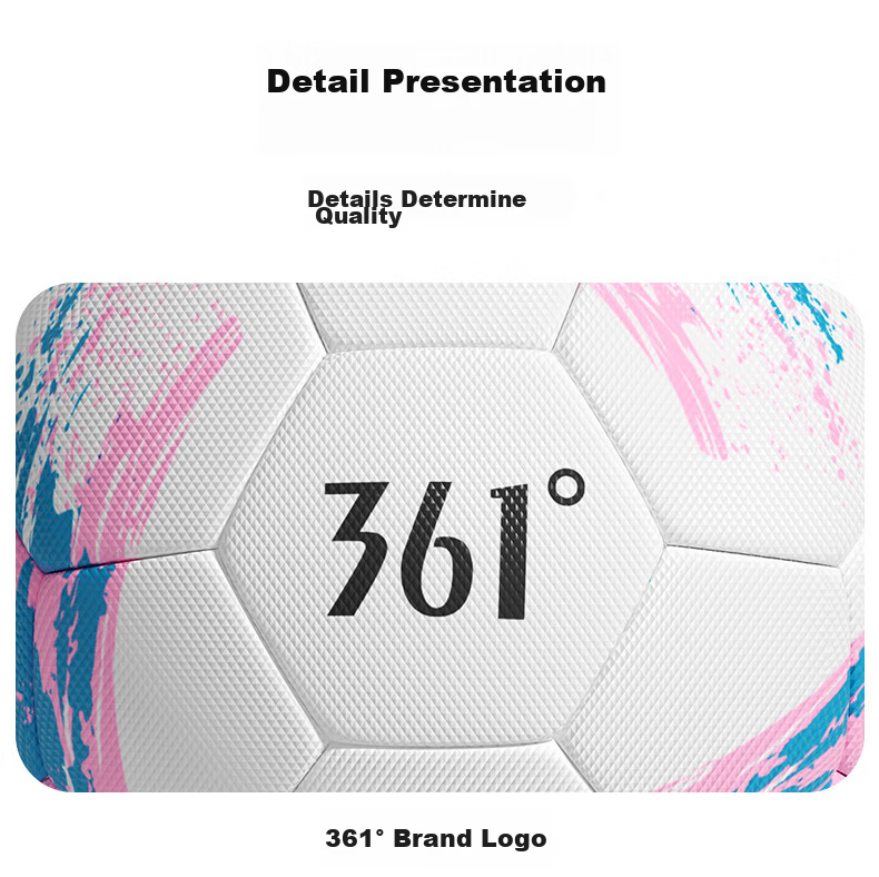 361° Soccer Ball Size 4 for Children, Adults, Middle School Exams, World Cup Matches, Training, Youth, Elementary School Students, Preschoolers, Standard Size 4 Ball 10