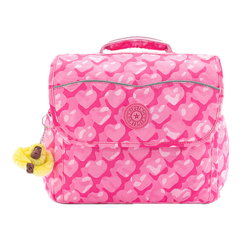 Kipling CODIE S Pink Cute Printed Backpack School Bag Birthday Gift Student Backpack