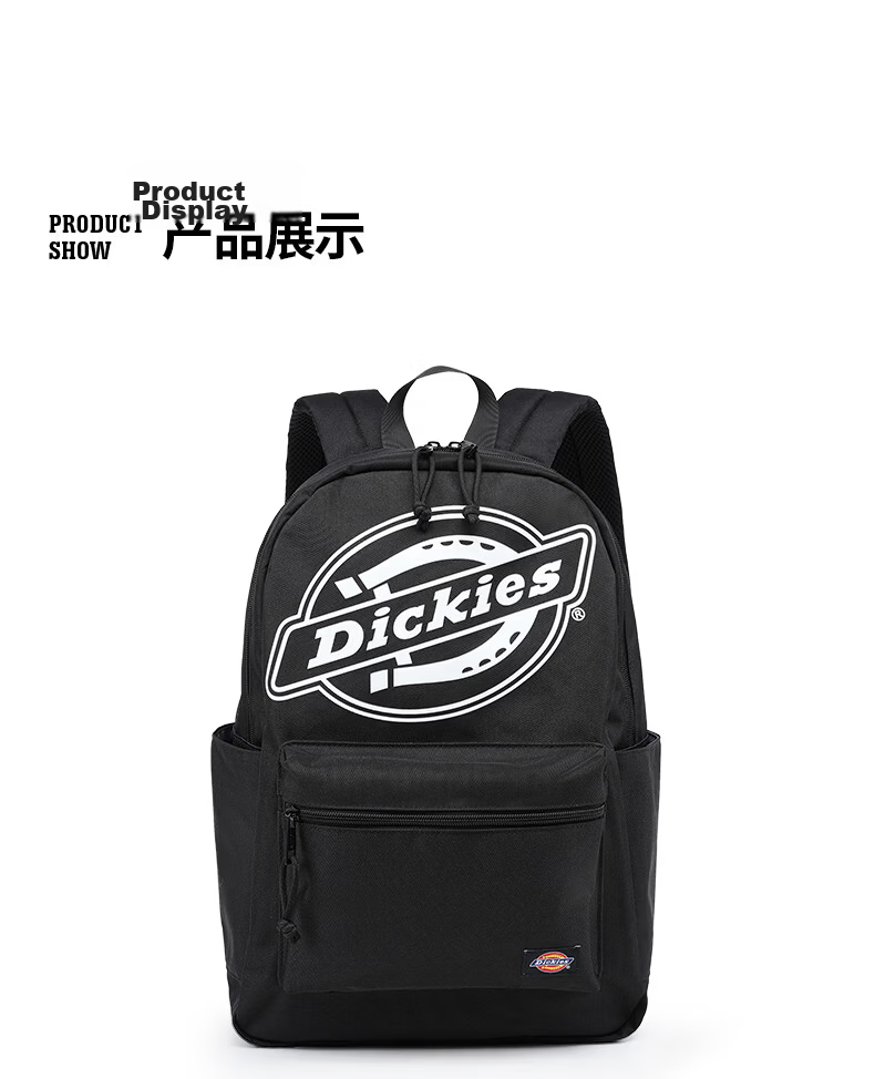 Dickies Backpack, Large Capacity Travel Bag for Women, Laptop Bag, Schoolbag for Female College Students And Middle School Students, Stylish Youth Pink 29