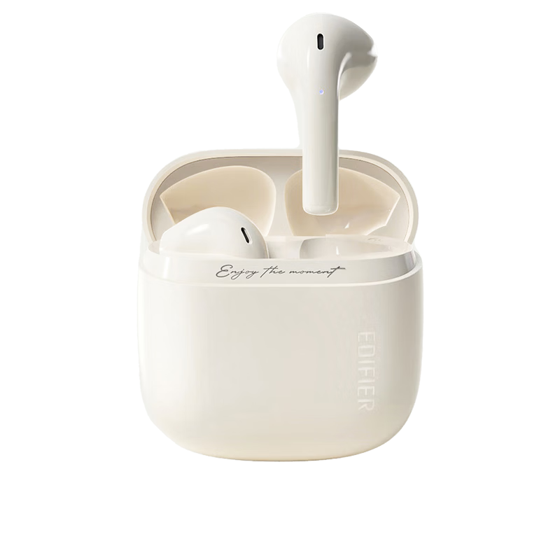 EDIFIER Zero Air True Wireless Bluetooth Earbuds Semi-In-Ear Lightweight Comfortable Compatible with Apple Huawei Xiaomi OPPO Phones Twilight Gray
