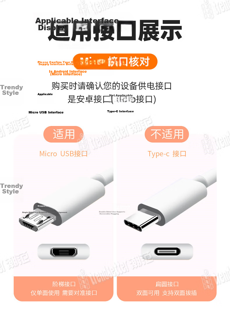 ChaoFan Compatible Power Extension Cable for Xiaomi 2K PTZ Camera 3M, Ezviz, Lechange 360, Huawei, Xiaopai, Xiaobai, TP-Link Surveillance Power Cable, Android Charging Cable 5